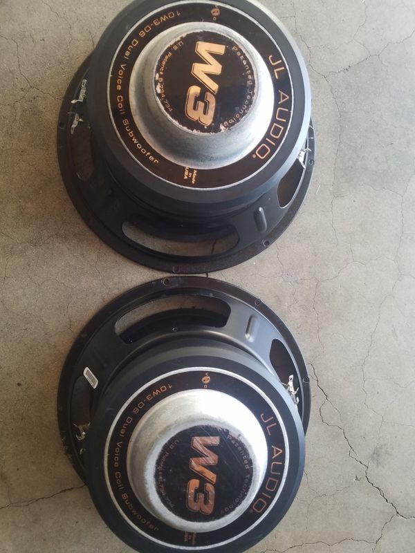 Jl Audio 10w3 D6 Subwoofers For Sale In Hemet Ca Offerup