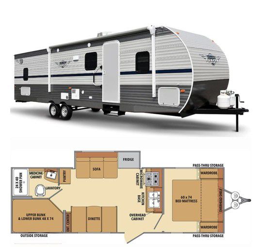 For Sale: 28ft SHASTA 25RS Travel Trailer- Great Condition 