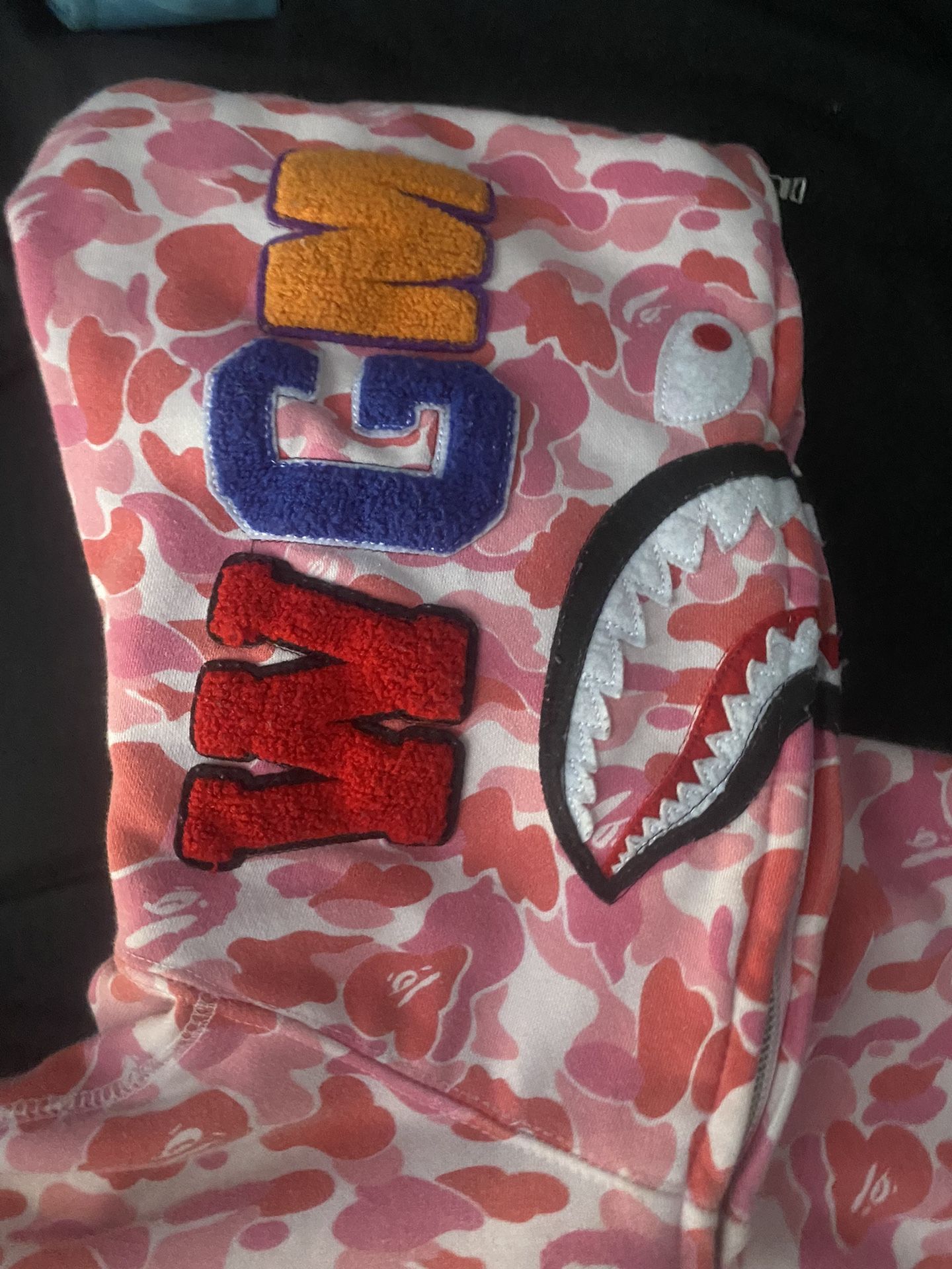 PINK BAPE JACKET