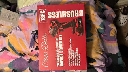 Cose Belle 21V Brushless Impact Driver Kit 18PC
