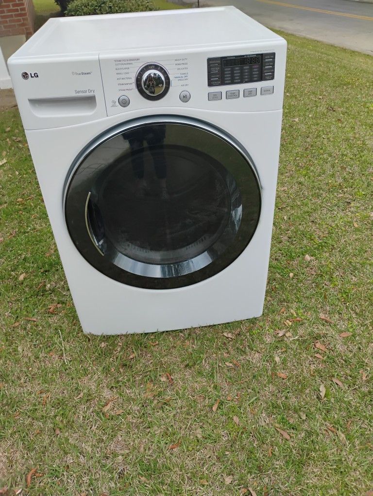 LG True Steam Gas Dryer