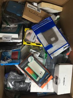 Assorted cell phone cases whole box