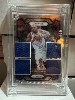 Jersey Fusion Quadruple Patch Kawhi Leonard (Clippers) 9/10