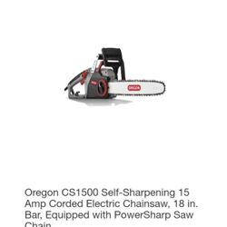 Oregon CS1500 Electric Chain Saw