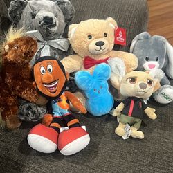 7 Assorted Plushies $5 Or Best Offer