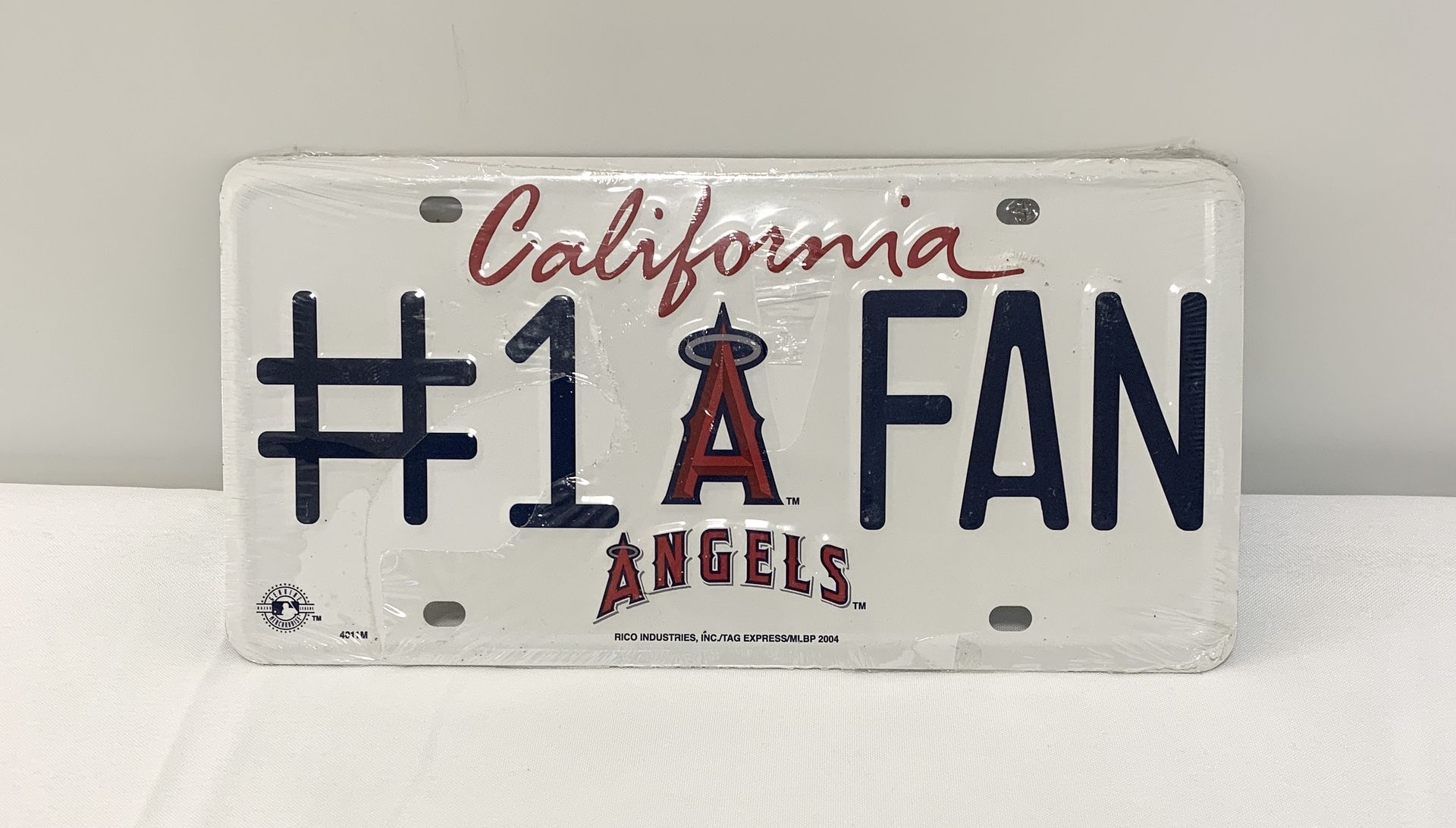 New Anaheim Angels MLB Baseball Metal Vehicle Car Truck License Plate #1 Fan California