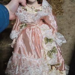 Porcelain Anastasia Doll 