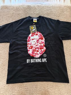 BAPE black & pink camouflage shirt size M