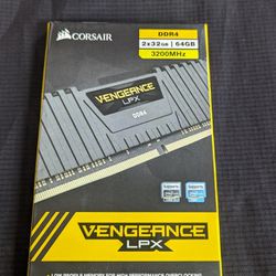 CORSAIR - VENGEANCE LPX 64GB (2X32GB) 3200MHZ DDR4 C16 DIMM DESKTOP MEMORYEnhance your PC's performance with the Corsair Vengeance LPX 64GB (2x32GB) 