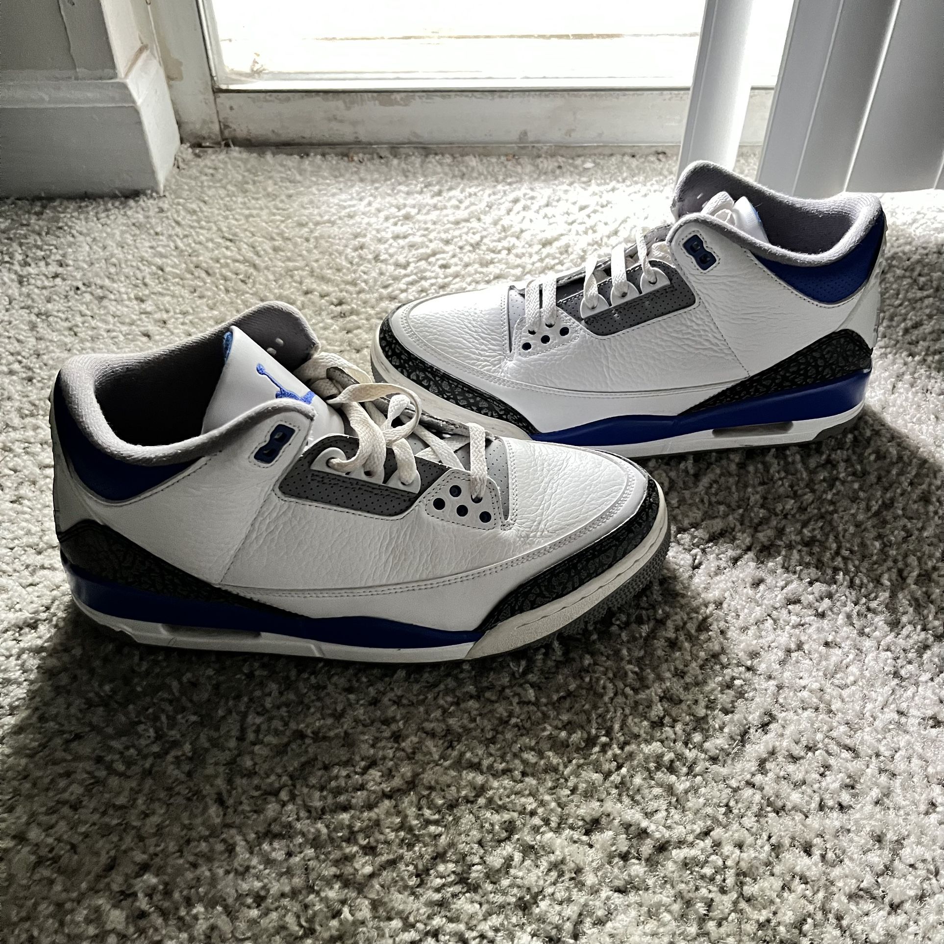 “Retro Blue” Jordan 3s