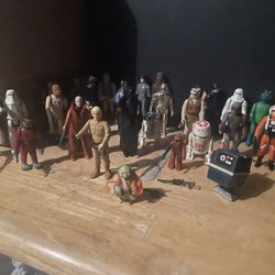 Vintage 31 Pc Star Wars