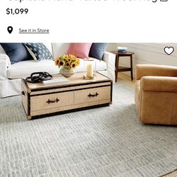 PotteryBarn Capitola Hand-Tufted Wool Rug 9x12