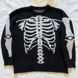 Skeleton Sweater For Sale (See Details)