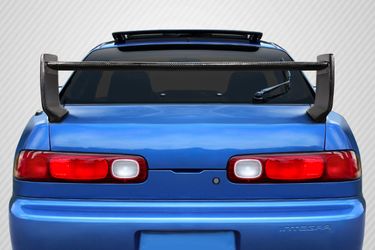 Blemished 1994-2001 Acura Integra Carbon Creations Type M V2 Rear Wing Spoiler - 3 Piece