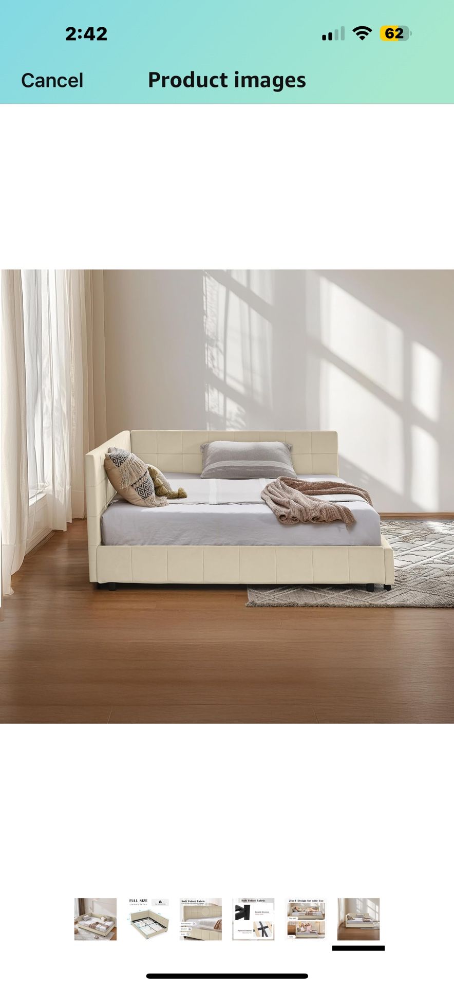 Full Size Bed Frame And Mattress New