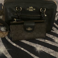 Coach Black Purse 
