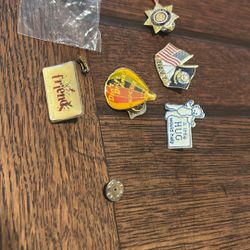 Vintage Lapel Pins  Different Prices