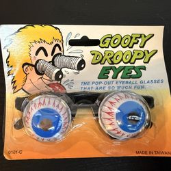 Goofy Eyes Glasses Joke Novelty Gift Funny Gag Silly Prank Weird Magic