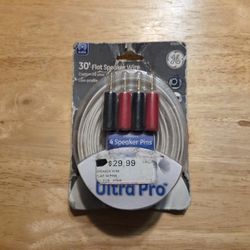 30' Of Flat Speaker Wire