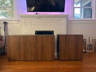 IKEA Besta Shelf Storage Cabinets