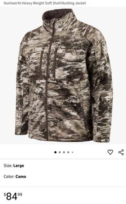 Huntworth Heavy Weight Soft Shell Hunting Jacket Size L