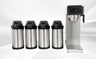 Commercial Coffee Combo:1Brewer+4 Pump Pot AP40-4