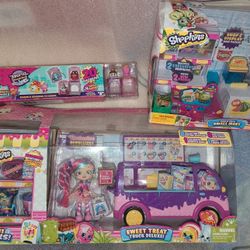 Shopkins Playsets NEW IN TERRIBLE BOXES 