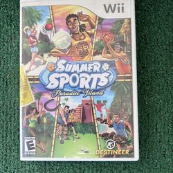 Summer Sports: Paradise Island (Nintendo Wii, 2008)