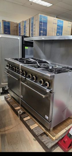 Cooler Depot Commercial Stove. 