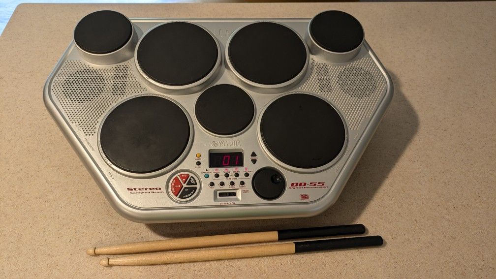Yamaha DD-55 Drum Set Kit Machine