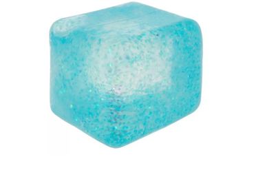 Glitter squishy cube