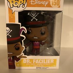 VAULTED Dr. Facilier Funko Pop Disney #150 Princess Frog Movies Animation Doctor