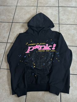(BEST OFFER) Spider Hoodie PINK