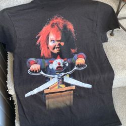 Adults Sz. S. Halloween Shirts Chucky New