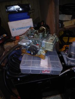 Holley 600cfm marine carburator
