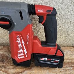 Milwaukee Rotary Hammer Auto Stop Tool Battery 5ah 
