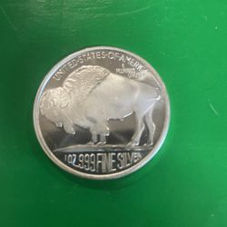 Tube of 20 Silver Buffalos