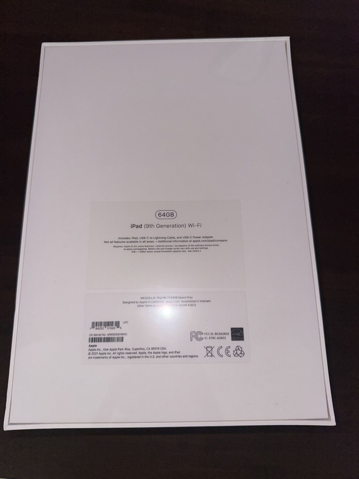 iPad (9th Generation) 64GB