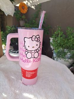 Pink HELLO KITTY 40 OZ TUMBLER