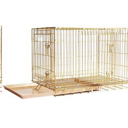 Dog Crate Wire Folding Size 36” Medium With Grid And Tray New In Box 📦 