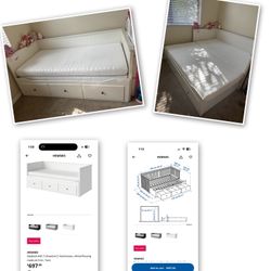 Selling Bed With 2 Mattresses US$ 300.00