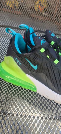 Nike airmax 270 black and green