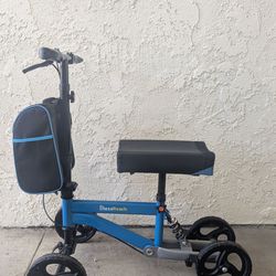 Padded knee scooter