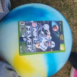 NFL 2002 FEVER Xbox Game Disc