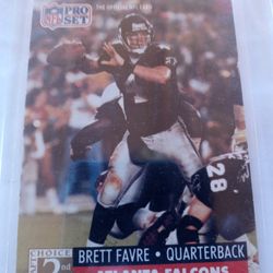 Brett Farve Rookie Card