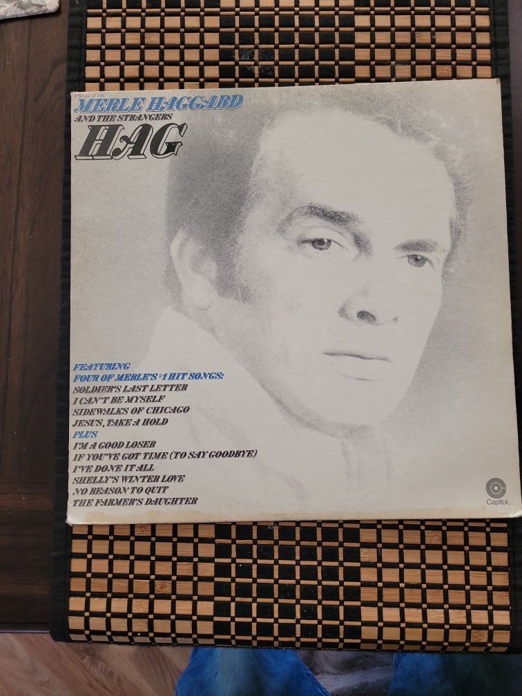 Record Stereo St - 735 Merle Haggard  Hag Lps 33lp