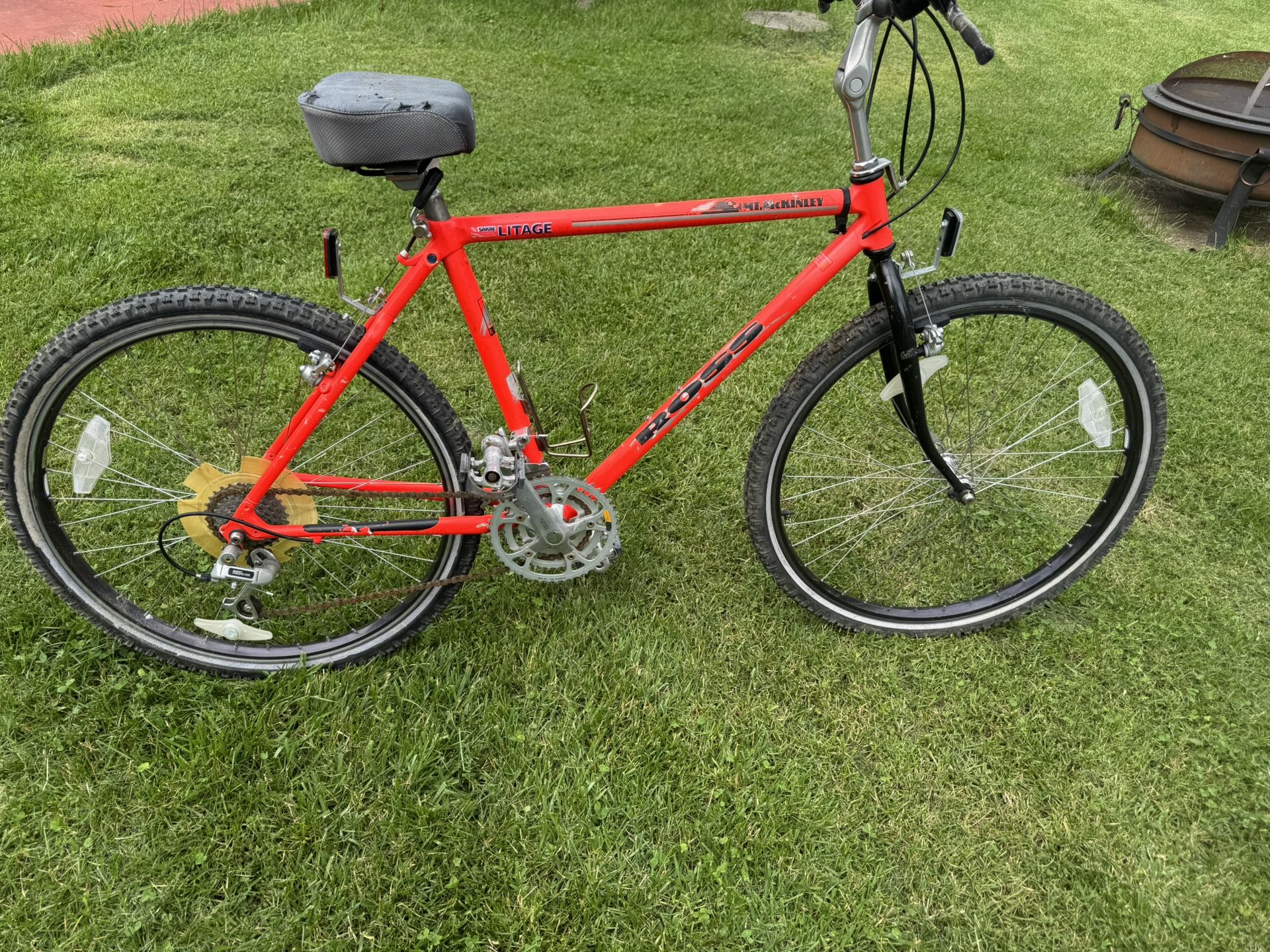 A 1984 Vintage Ross Mt McKinley Mountain Bike, Plus A Pair Of Captain’s CST 6508 Tires.