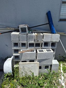 Free cinder blocks