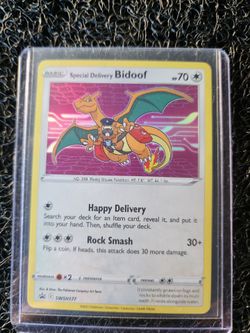 Special Delivery Bidoof SWSH177 Pokémon Promo Card