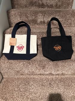 Trader Joe’s mini tote bags- $5 for both